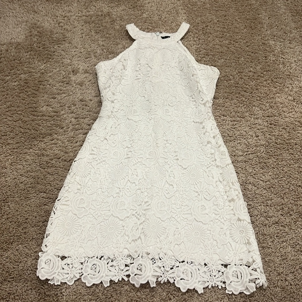 Lulu’s
Love Poem Ivory Lace Mini Dress - Picture 5 of 9